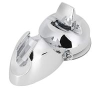 Alomejor Soporte para Cabezal de Ducha con Ventosa Fuerte Ajustable para Baño Universal ABS 5,3x2,8 Pulgadas para Todas las Marcas de Cabezal de Ducha