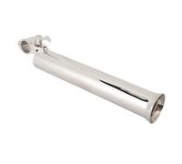 Alomejor Soporte para Caña de Pescar, Acero Inoxidable 316, Diseño Duradero, Ajuste Universal para Yates y Barcos, Soporta Caña de hasta 25 Mm (25mm)
