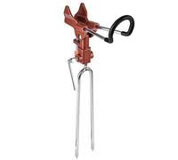 Alomejor Soporte para caña de Pescar Ajustable para caña de Pescar de aleación de Aluminio Desmontable, Rojo