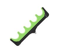 Alomejor Soporte para Caña de Pescar, Cápsula con Múltiples Orificios de Espuma EVA con Tornillos sin Herramientas para Pesca en Bancos de Carpas (5 Agujeros)