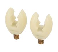 Alomejor Soporte para Caña de Pescar con Agarre a Tope, Soporte para Caña de Pescar de Silicona de Alta Dureza con Rosca M3 8, para una Fácil Instalación y Agarre Seguro en Todas Las Cañas (Color