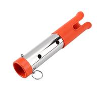 Alomejor Soporte para Caña de Pescar de un Solo Tubo para Montaje en Pared con Diseño Innovador y Protección Mejorada para Barcos y Yates, Fabricado en Acero Inoxidable 316 - 1 Unidad (Orange)