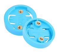 Alomejor Soporte para Computadora de Bicicleta, Base Adaptadora de Soporte de Medidor de Bicicleta de Nailon de 2 Piezas con Buen para Computadoras Wahoo Bellevue