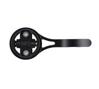 Alomejor Soporte para Computadora de Bicicleta, Soporte Frontal de Aleación de Aluminio para Velocímetro GPS, de Manillar de ángulo Ajustable Compatible con Bryton y Más