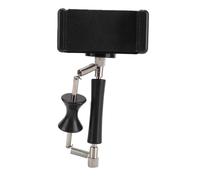Alomejor Soporte para Guitarra para Teléfono, Soporte Ajustable para Partituras Digitales, con Clip ABS para Ukelele y Guitarra, Ligero para Práctica