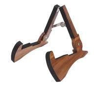 Alomejor Soporte para Guitarra, Soporte para Instrumentos con Marco en X Plegable de Madera con Bolsa de Transporte, para bajo Eléctrico Clásico Acústico y Otros Instrumentos de Cuerda