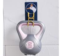 Alomejor Soporte para Lavabo de Acero Inoxidable, Estante para Colgar en la Pared con Bonitos Ganchos, Toallero de Baño de Gran Adherencia para Cocina, Gancho Giratorio de 360° (pato kaká)