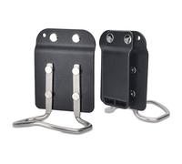 Alomejor Soporte para Martillo, Funda de Acero Inoxidable para Martillo y Herramientas, Clamp/Holder Portátil para Cinturón de Herramientas para Carpinteros y Electricistas