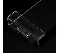 Alomejor Soporte para Mensajes de Notas para Pantalla de Ordenador, Recordatorio Adhesivo para Horario de Trabajo, Organizador de Tarjetas de Visita, 30x8cm (Lado izquierdo)