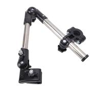 Alomejor Soporte para Paraguas, Accesorio para Paraguas de Bicicleta a Prueba de Golpes con ángulo Ajustable para Bicicletas Eléctricas, Cochecitos, Scooters