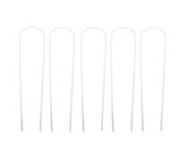 Alomejor Soporte para Plantas Marco en U de Acrílico Transparente para Plantas y Flores Trepadoras Kit Resistente y Liviano para Interiores Exteriores de 40 Cm