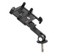Alomejor Soporte para Teléfono con Vástago de Bicicleta de Amplia Compatibilidad con ángulo Ajustable para una Experiencia de Visualización Cómoda