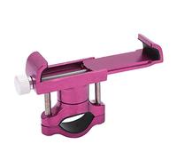 Alomejor Soporte para Teléfono de Bicicleta Resistente y Duradero para Gestión de la Salud, Cronómetro, Conducción Segura | para Accesorios de Ciclismo (Pink)