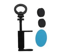 Alomejor Soporte para Teléfono de Guitarra, Soporte Magnético con Clip Giratorio de 360 Grados, Ligero para Teléfonos Inteligentes, Músicos Practican Grabación en Vivo