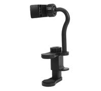 Alomejor Soporte para Teléfono de Guitarra Soporte para Teléfono de Guitarra de Plástico de Nailon con Abrazadera Ajustable de 1,37 a 2,36 Pulgadas Diseño de Clip para Ukelele Bajo Hojas de Música