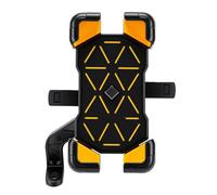 Alomejor Soporte para Teléfono de Motocicleta con Rotación de 360 Grados Operación Automática con una Mano Soporte de Teléfono de Silicona Antichoque para Motocicletas (Tipo de Espejo retrovisor