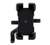 Alomejor Soporte para Teléfono de Motocicleta con Rotación de 360 Grados Operación Automática con una Mano Soporte de Teléfono de Silicona Antichoque para Motocicletas (Tipo de Espejo retrovisor