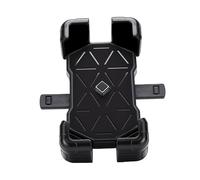 Alomejor Soporte para Teléfono de Motocicleta, Soporte para Teléfono de Bicicleta con Bloqueo Automático para PC con Rotación de 360 Grados, Amortiguación de Vibración de Silicona, Operación con