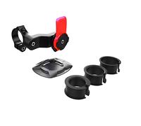 Alomejor Soporte para Teléfono Móvil para Bicicleta, Soporte Ajustable para Teléfono de Bicicleta de Resina Plástica con Herramienta de Agarre a Prueba de Sacudidas de Rotación de 360, Instalación