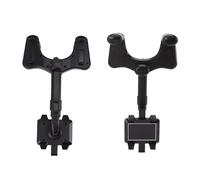 Alomejor Soporte para Teléfono, Soporte Ajustable para Espejo Retrovisor para GPS y Cámara de Salpicadero, Material ABS para Vehículos de Ajuste Universal