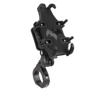 Alomejor Soporte para Teléfono UTV Soporte para Teléfono UTV de Aleación de Aluminio para Teléfonos de 4,0 a 7,2 Pulgadas Rotación 360 Fijación de 8 Garras Absorción de Impactos para ATV Camión RV