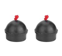 Alomejor Soporte para Tiza para Billar, 2 Unidades, Soporte para Tiza para Taco de Billar, Soporte para Tiza para Taco de Billar, Soporte para Tiza para Cable para Billar (Black)