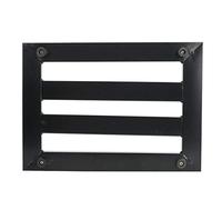 Alomejor Soporte Universal para Pedalera de Guitarra, Soporte de Pedal de Metal con Correas de Nailon y Adhesivo de Doble Cara, para Pedaleras Classic Novo Terra Series y Fuente de