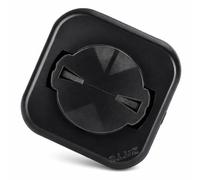 Alomejor Soporte Universal para Teléfono en Bicicleta - Soporte Ajustable de Aluminio con Base Adhesiva y Abrazadera de Manillar (22-35 mm), Compatible con , y Otros Smartphon