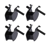 Alomejor Soportes de Goma para Motor de Generador Duraderos para Motores, Juego de 4 para Piezas de Motocicleta