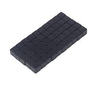 Alomejor Sostenible 50pcs Pequeños Cuadros Pequeños Dados Suaves para Juegos de Mesa, Creatividad Escribir sobre los Dados para Estar Limpiando para la Educación Infantil, en Entretenimiento (#1)