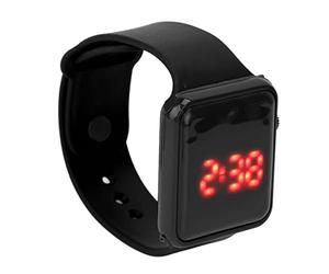 Alomejor Sport Watch with LED Screen for Kids (Black)