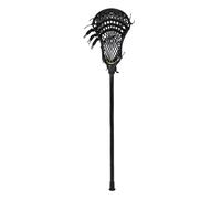Alomejor Stick de Lacrosse de 24 Pulgadas, Estructura Resistente Fácil Captura de Habilidades Motoras Finas, Equipos de Entrenamiento para Principiantes (Black)