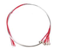 Alomejor Strip de Níquel de -Cuerpo E CORTE E Rápido -Respuesta 5 PCS Reemplazo de Semillas de Caracteres para Violines 3/4 y 4/ Tamaño