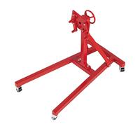 Alomejor Suspensión de Motor RC Grúa de Motor RC de Aleación de Aluminio 150x90x120 Mm Ruedas Giratorias de 360 Grados Elevación de 300 G Soporte de Exhibición de Reparación Realista para 1 10