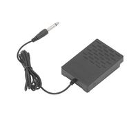 Alomejor Synthesizer Actualmente Pedal de Pies de Pie ABS y Construcción de Metall Cable de 5 para Teclado Electrónico para Apariciones en Vivo (BLACK)