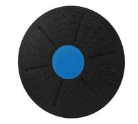 Alomejor Tabla de Equilibrio de Plástico, Versátil Entrenador de Estabilidad y Equilibrio con Superficie Texturizada Antideslizante para Entrenamiento de Fuerza Central, Ejercicios en