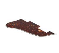 Alomejor Tablero de Protección Profesional Pickguard de Guitarra para ES-335 Instalación Fácil Accesorio de Guitarra Negro para Músicos PVC Red 180 X 80 Mm