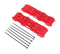 Alomejor Tablero Decorativo sobre Orugas RC, Escalera de de Plástico de Recuperación de Escape de Simulación para Coche de Control Remoto, con Bridas para Cables