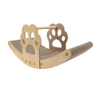 Alomejor Tablero Rascador para Gatos de Sisal Protección de Muebles Multifuncional para Gatos de Interior Diseño de Barco 59x27x25cm 2 Unidades (Diseño básico A)