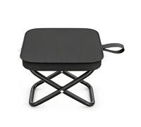 Alomejor Taburete Plegable, Silla de Camping Portátil y Ligera con Bolsa de Transporte y Almacenamiento Integrados, Estructura de Tubo de Acero Resistente para Exteriores, Senderi (L)