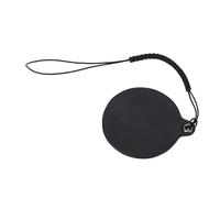 Alomejor Tapa de Lente de Cuero para Cámara de Impresión, Cubierta Protectora de Ajuste Preciso con Cuerda para Fotografía Al Aire Libre, Cuero Genuino de 4,7 Cm