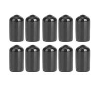 Alomejor Tapa de Punta de Billar Cue 10pcs Punta de Billar Pool Cubierta de Goma Tacos de Billar Tapa de protección (10mm)