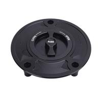 Alomejor Tapa de Tanque de de Aluminio para Motocicleta, a Prueba de Fugas, sin Llave, para GSXR600 GSXR750 GSX650 GSXR1000, Sello Eficiente para Motociclistas, 1 Juego