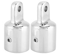 Alomejor Tapa del Extremo del Ojo del Barco Accesorio del Extremo del Ojo del Acero Inoxidable para el Hardware de Montaje de la Tapa Superior del Bimini del Barco 22 mm 25 mm(22mm)