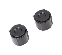 Alomejor Tapas de Drenaje de Línea de Agua para Vehículos Recreativos, Juntas y Tapones Sólidos para Líneas de Agua Fría y Caliente, Remolques de Viaje para Vehículos Recreativos de 1/2 Pulgada, 2