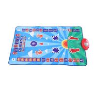 Alomejor Tapete Interactivo de Aprendizaje de Idiomas con Audio, Tapete de Juego de Guía de Voz Multilingüe Educativo Temprano para Niños, con Correcciones Auditivas Instantáneas, para