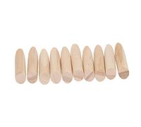 Alomejor Tapón de Agujero de Bolsillo de Madera, Accesorio de Plantilla Duradero e Inodoro para Tareas de Carpintería de Precisión, 50 Uds. (madera de pino)
