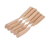 Alomejor Tapón de Agujero de Bolsillo de Madera, Accesorio de Plantilla Duradero e Inodoro para Tareas de Carpintería de Precisión, 50 Uds. (Roble)