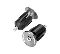 Alomejor Tapón Manillar Bicicleta,Ligero y Resistente Tapa Extremo Aluminio Titanio for Ciclistas montaña Carretera BMX Uso Diario competición