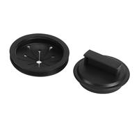 Alomejor Tapón para Fregadero de Eliminación de Basura con Diseño Resistente Al Aceite y Al Calor, Práctico Protector contra Salpicaduras para Uso en la Cocina, Juego de 2 Piezas